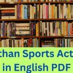 Rajasthan Sports Act 2005 in English PDF